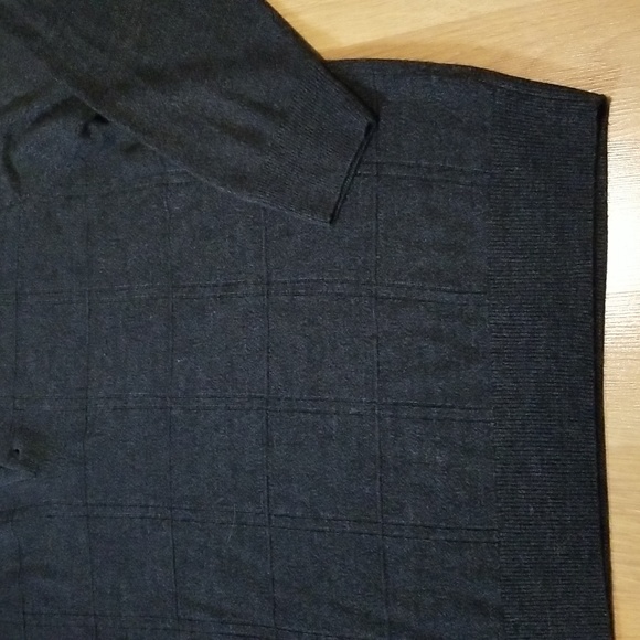 Geoffrey Beene gray long sleeve pullover sweater mens XL EUC - Picture 3 of 8
